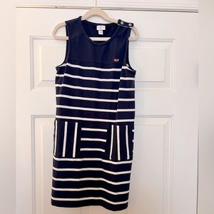 VINEYARD VINES for Target girls sleeveless cotton stripped dresses